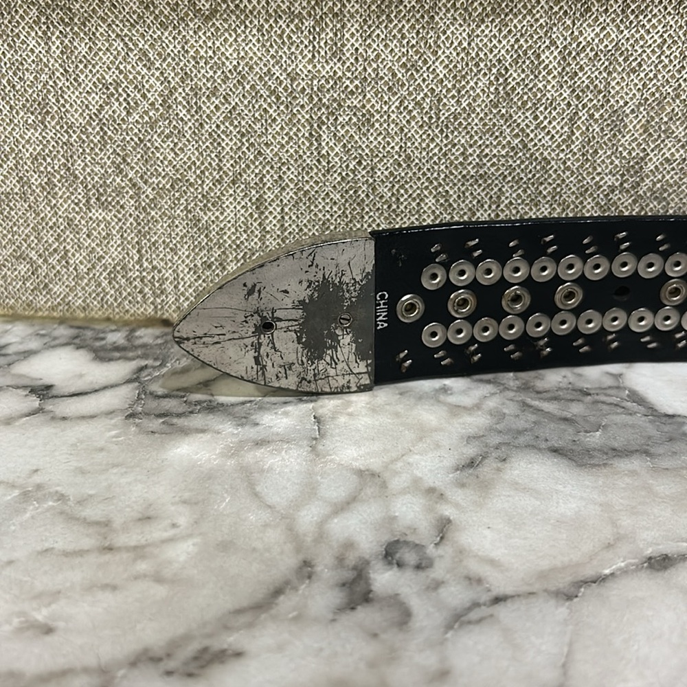 Nocona Women’s‎ Black Leather Rhinestone Floral Design Buckle N3432301 Size XL - Picture 6 of 8